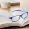 Blue Striped Reading Glasses by ArtMinds™